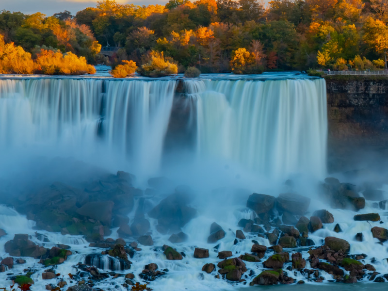 Seasons at Niagara Falls - Fall