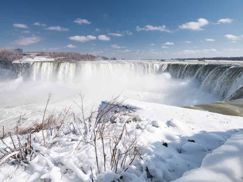 Seasons at Niagara Falls - Winter