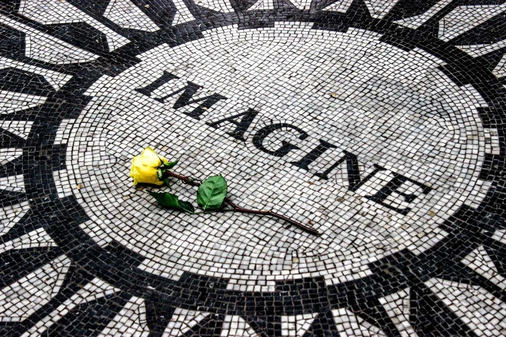 Mosaico John Lennon Central Park - Nueva York