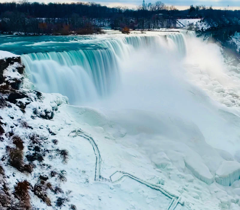 Cuándo viajar a las Cataratas del Niágara - Invierno