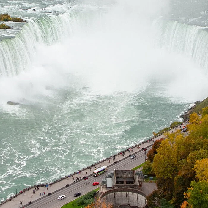 Otoño en las Cataratas del Niágara