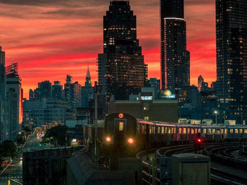 5 Distritos de Nueva York - Queens de Noche